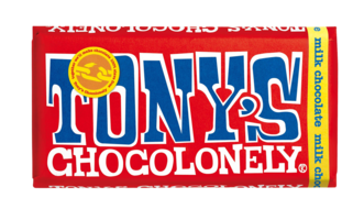 Tony's Chocolonely Milk Chocolate 180g bar